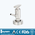 Sanitary yogurt sample valves